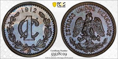 1912-Mo 1C KM-415 MS64BN