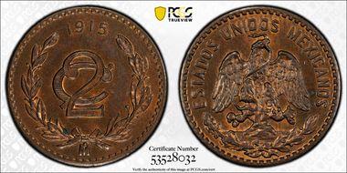 1915-Mo 2C 20mm  KM-420 MS64RB