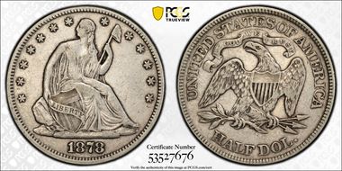 1878 50C VF35