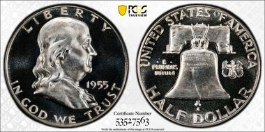 1955 50C PR69