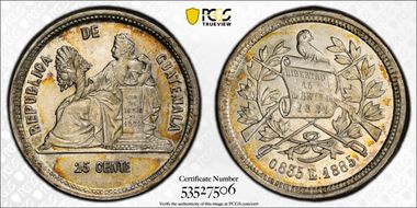 1885-E 25C MS62