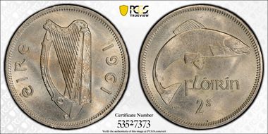 1961 Florin MS65