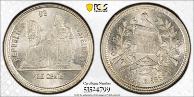 1888-E 25C MS64