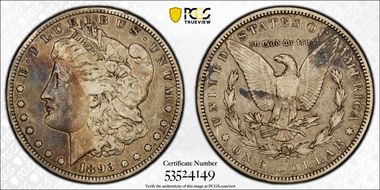 1893-S $1 F15