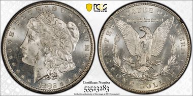1882-CC $1 GSA Hoard MS63