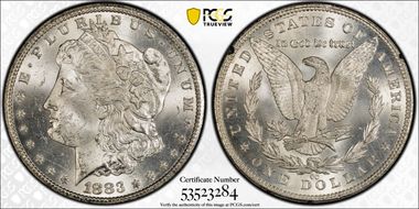 1883-CC $1 GSA Hoard MS64