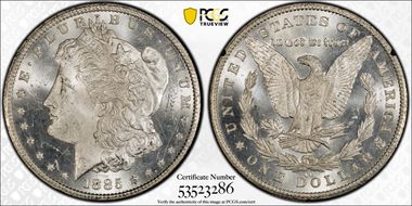 1885-CC $1 GSA Hoard MS64