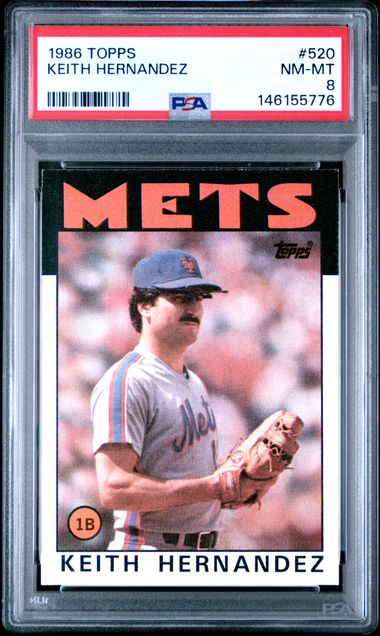 1986 Topps TOPPS #520 Keith Hernandez front