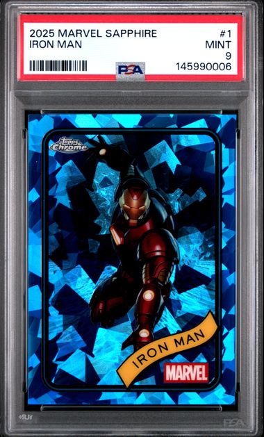 2025 Topps Topps Chrome Sapphire #1 Ironman front