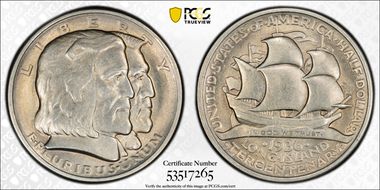1936 50C Long Island MS64