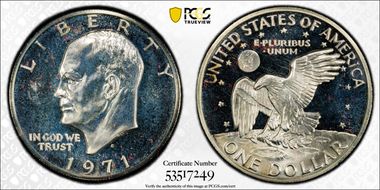 1971-S $1 Silver PR68CAM
