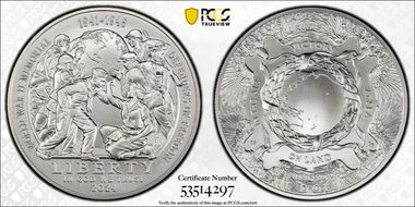 2024-P $1 Greatest Generation MS70