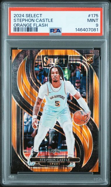 2024 Panini Select Orange #175 Stephon Castle front