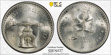 1978-Mo Onza KM-M49b.1 Type 1 MS65