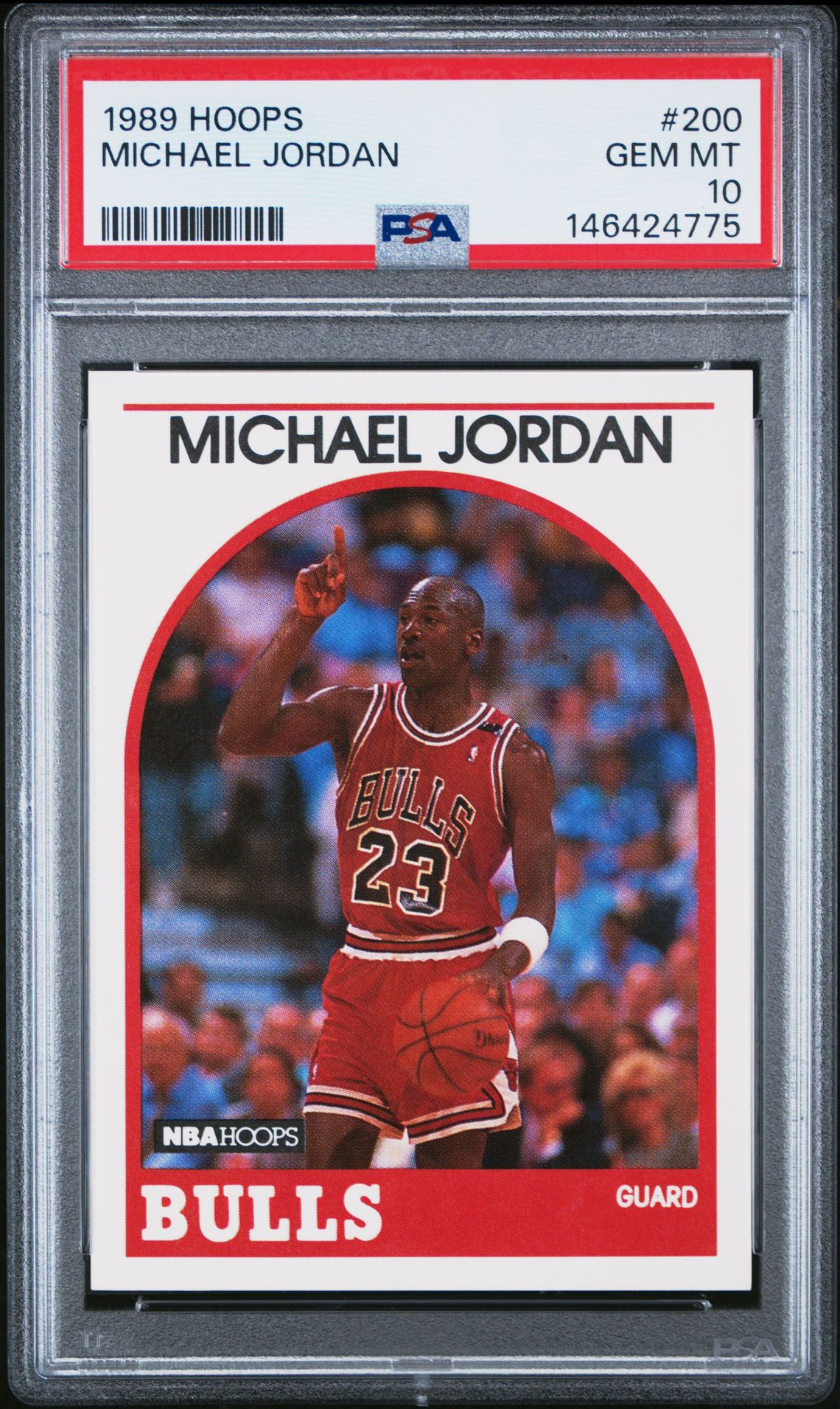 1989 Hoops HOOPS #200 Michael Jordan front