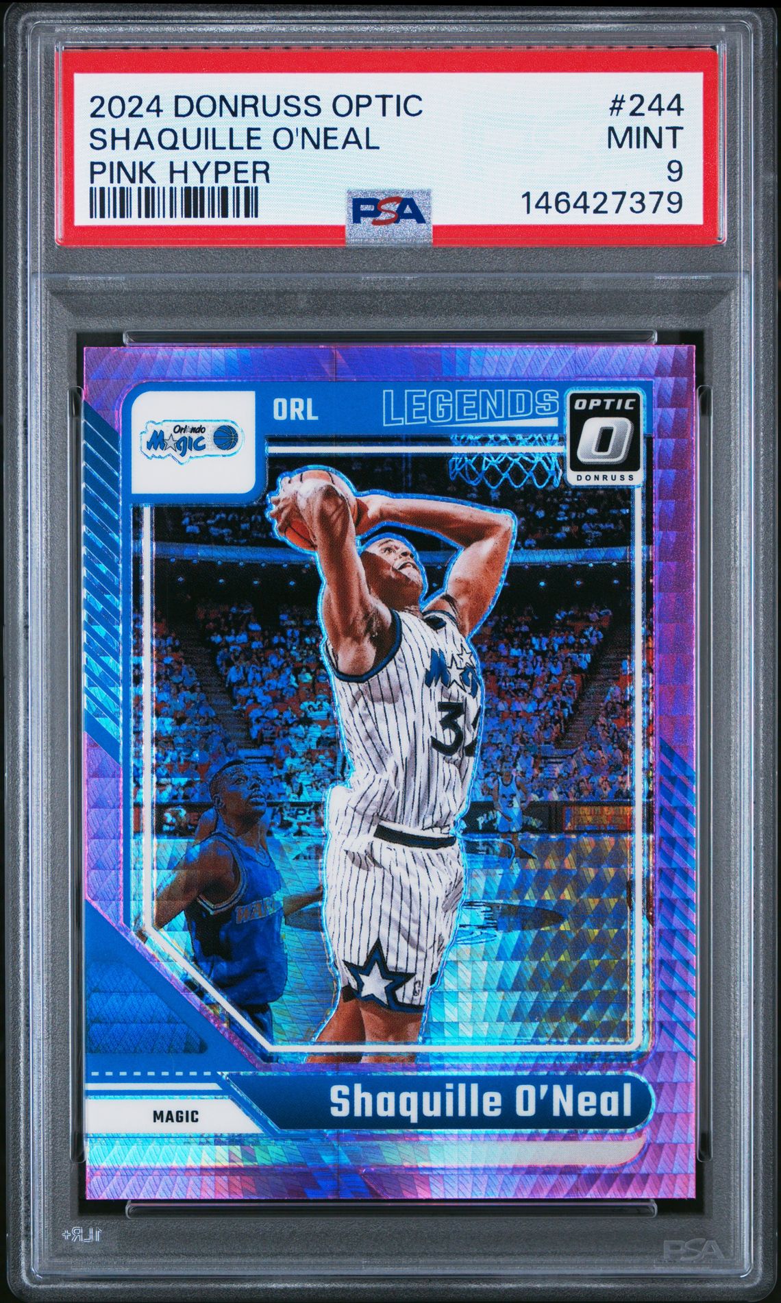 2024 Panini PANINI DONRUSS OPTIC PINK HYPER #244 Shaquille O'Neal front
