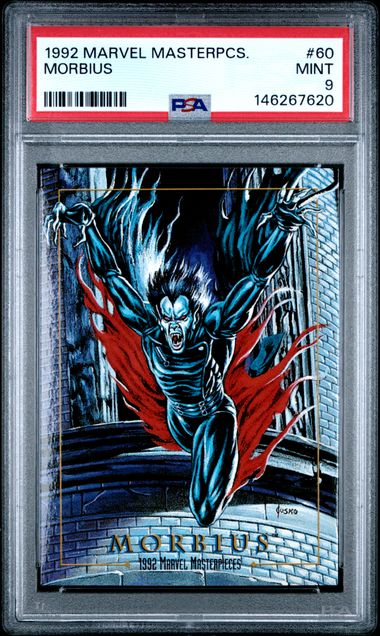 1992 Marvel Marvel Masterpieces #60 Morbius front