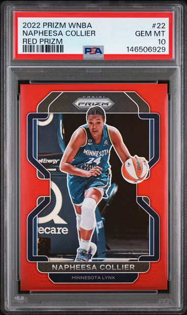 2022 Panini Prizm Red #22 Wnba Napheesa Collier front