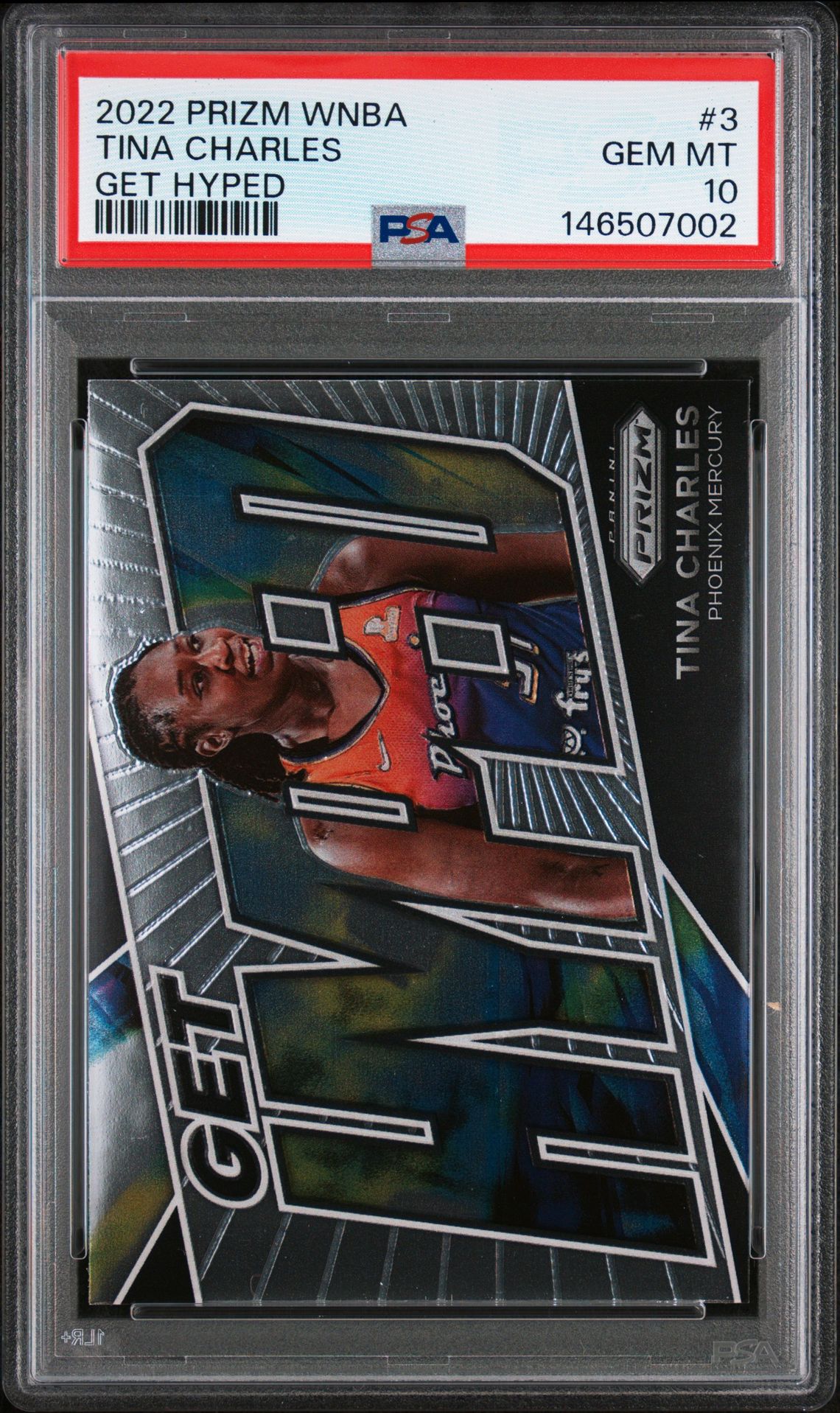 2022 Panini PANINI PRIZM WNBA GET HYPED #3 Tina Charles front