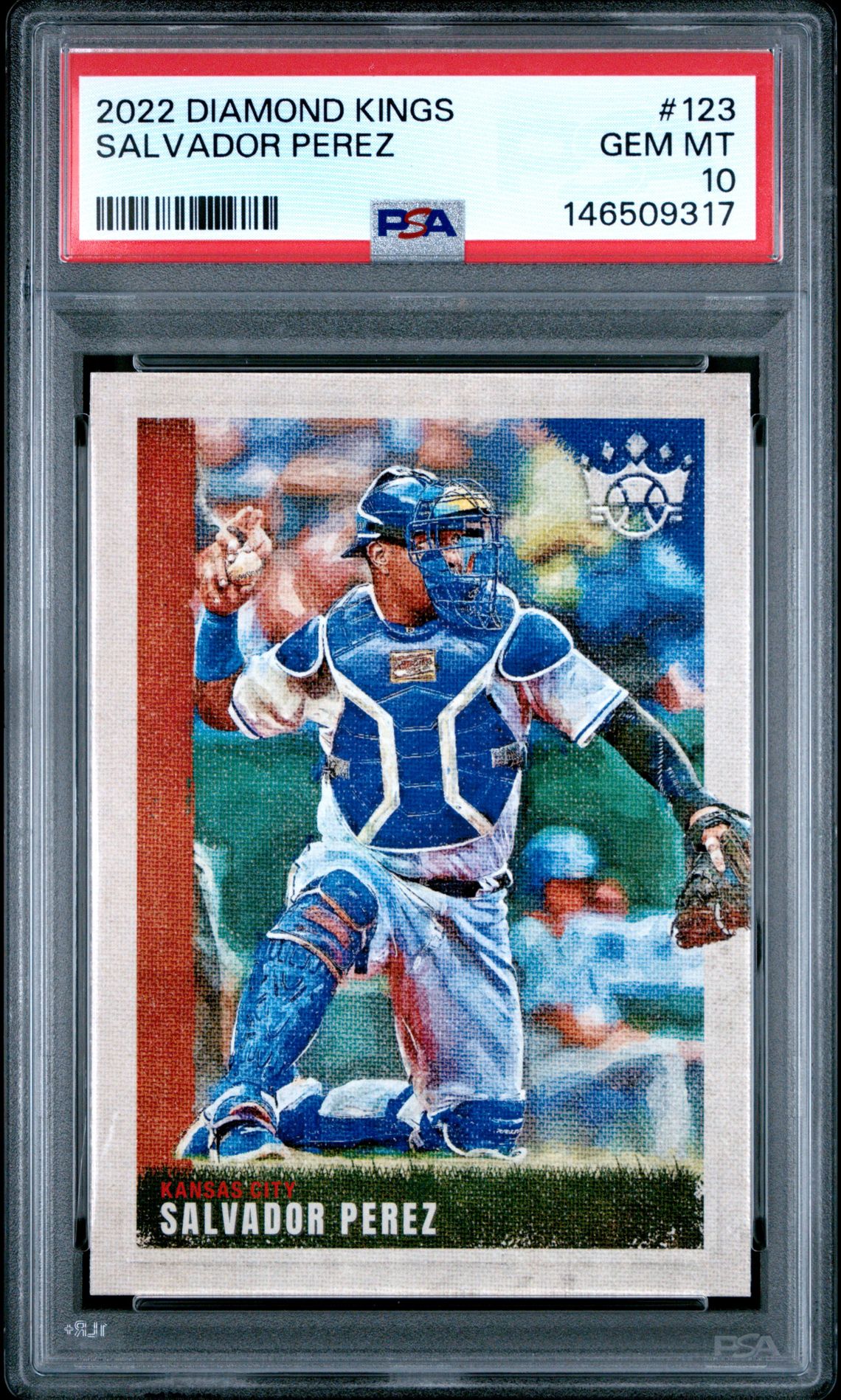 2022 Panini PANINI DIAMOND KINGS #123 Salvador Perez front