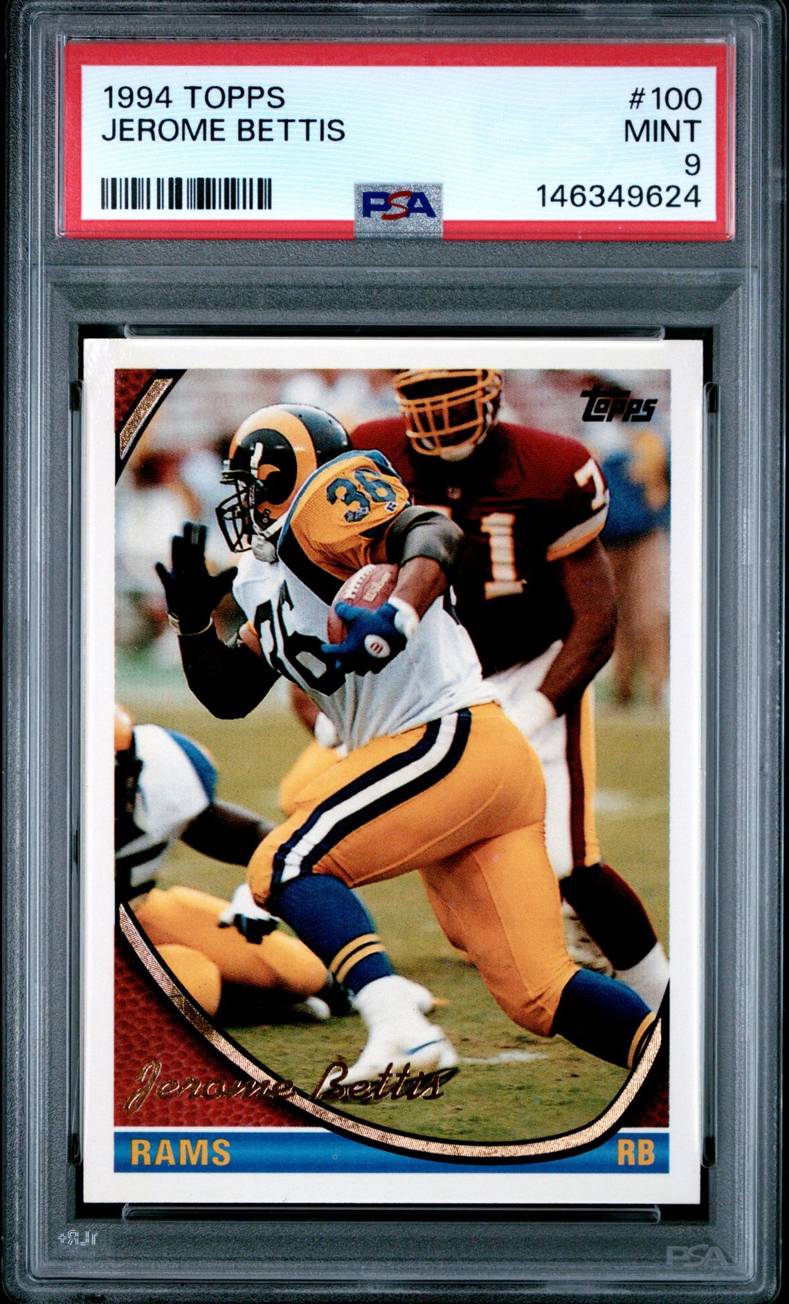 1994 Topps TOPPS #100 Jerome Bettis front