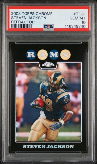 2008 Topps Topps Chrome Refractor #TC31 Jackson front