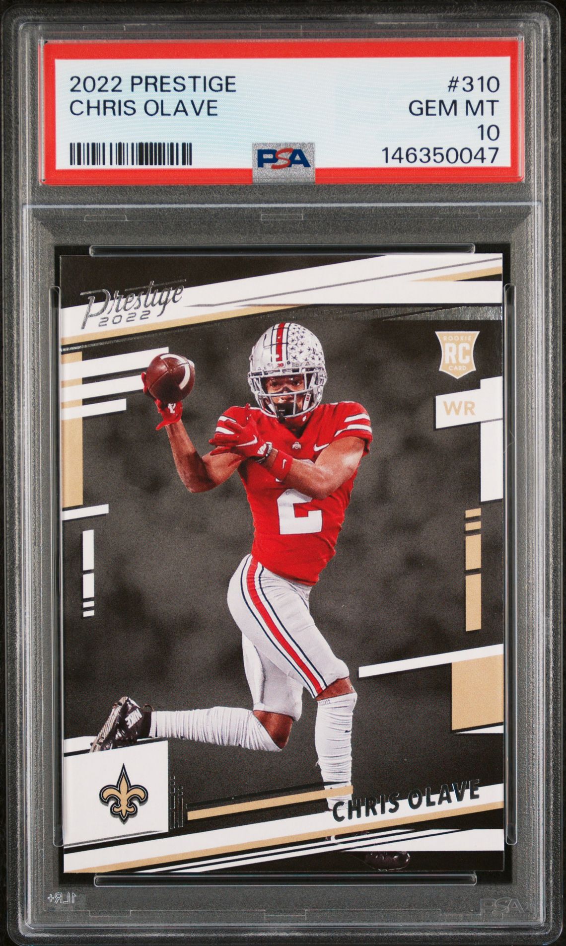 2022 Panini PANINI PRESTIGE #310 Chris Olave front
