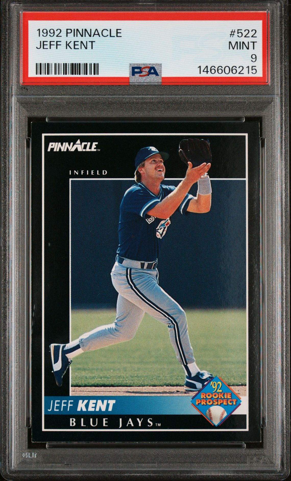 1992 Pinnacle PINNACLE #522 Jeff Kent front
