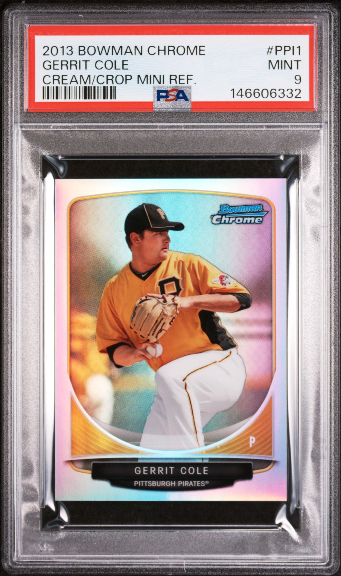 2013 Bowman Bowman Chrome #PPI1 Gerrit Cole front