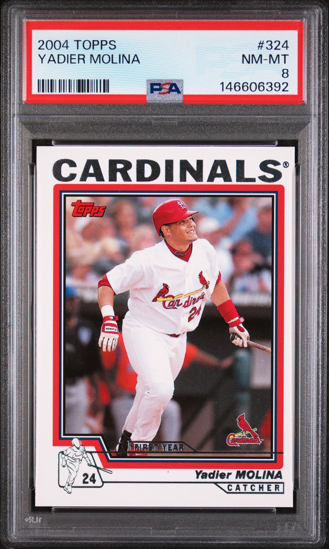 2004 Topps TOPPS #324 Yadier Molina front