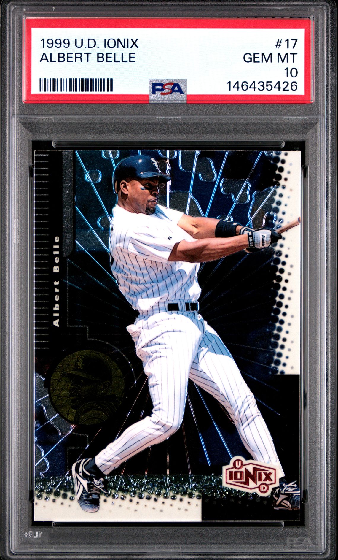 1999 Upper Deck Upper Deck Ionix #17 Albert Belle front