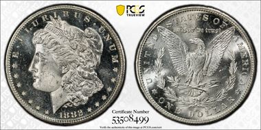 1882-S $1 MS64