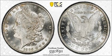 1884-CC $1 MS64