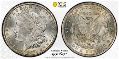 1883-CC $1 MS63