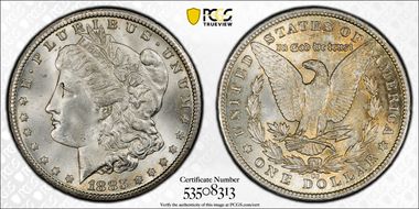 1883-CC $1 MS64