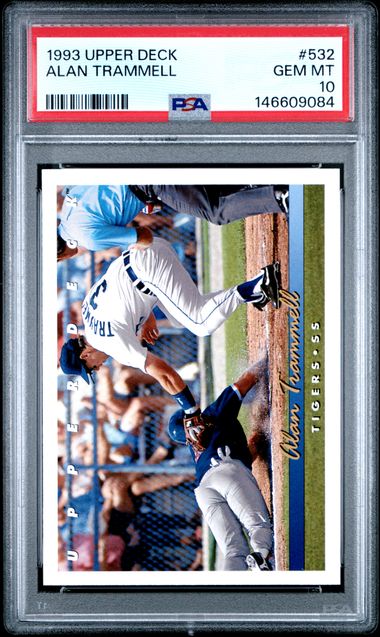 1993 Upper Deck #532 Alan Trammell front