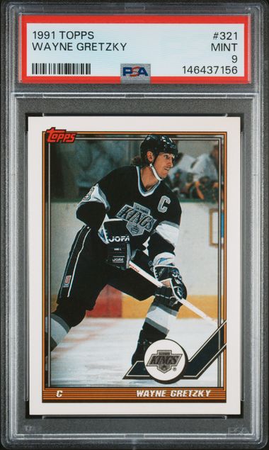 Topps Wayne Gretzky front
