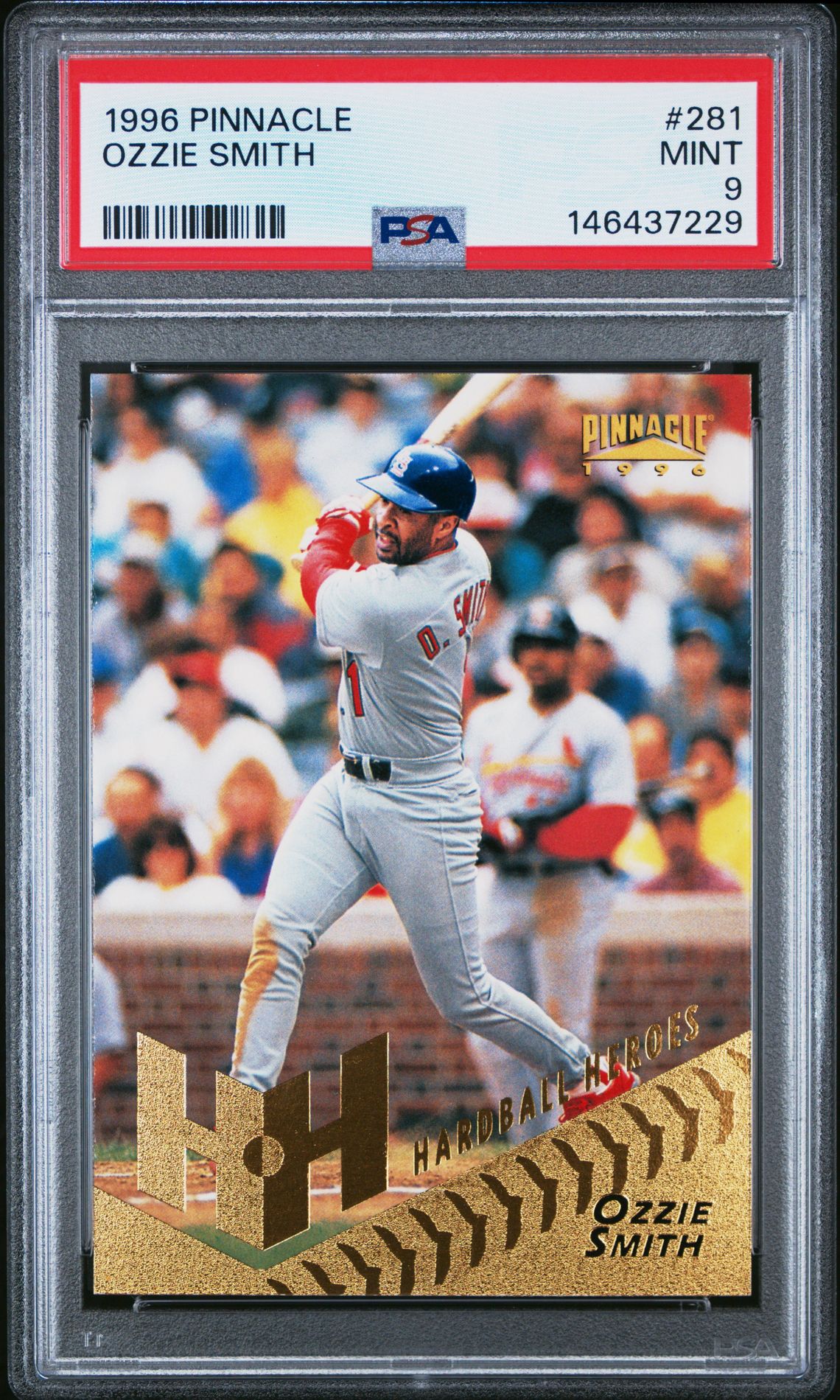 1996 Pinnacle PINNACLE #281 Ozzie Smith front