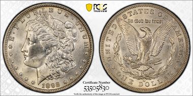 1892-O $1 MS63