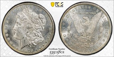 1879-S $1 MS64