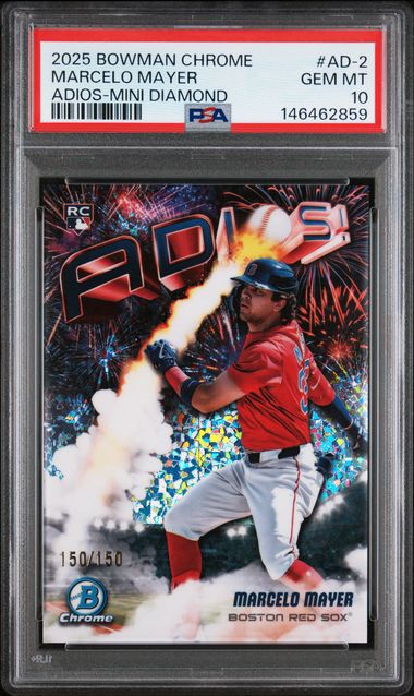 2025 Bowman Bowman Chrome #AD-2 Marcelo Mayer Adios front