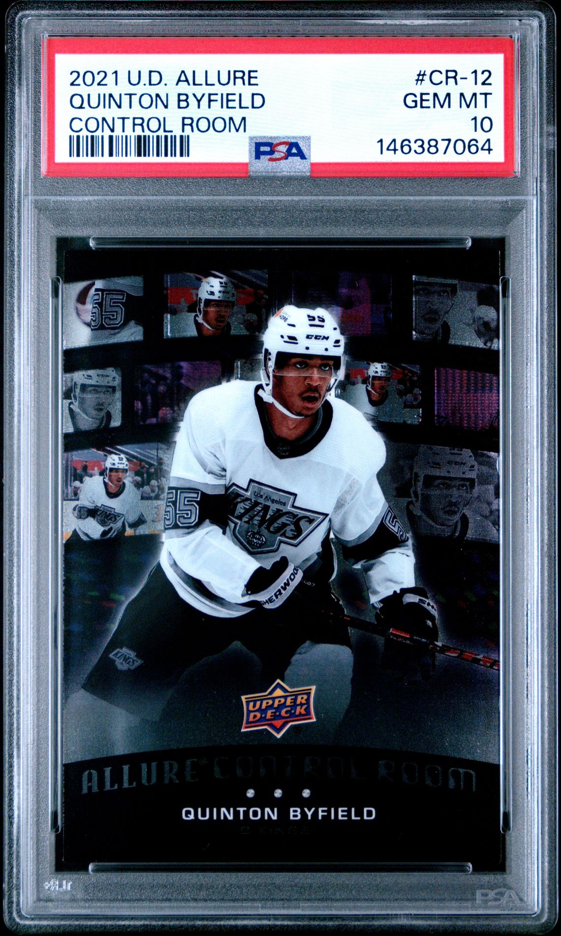 2021 Upper Deck UPPER DECK ALLURE CONTROL ROOM #CR-12 Quinton Byfield front