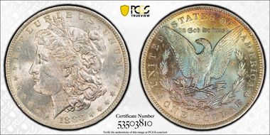 1883-O $1 MS62