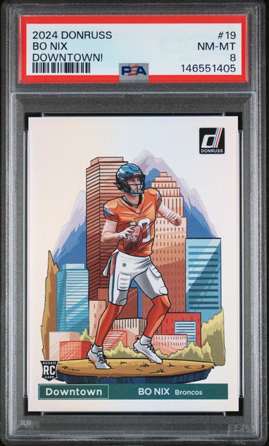 2024 Panini Donruss #19 Bo Nix front