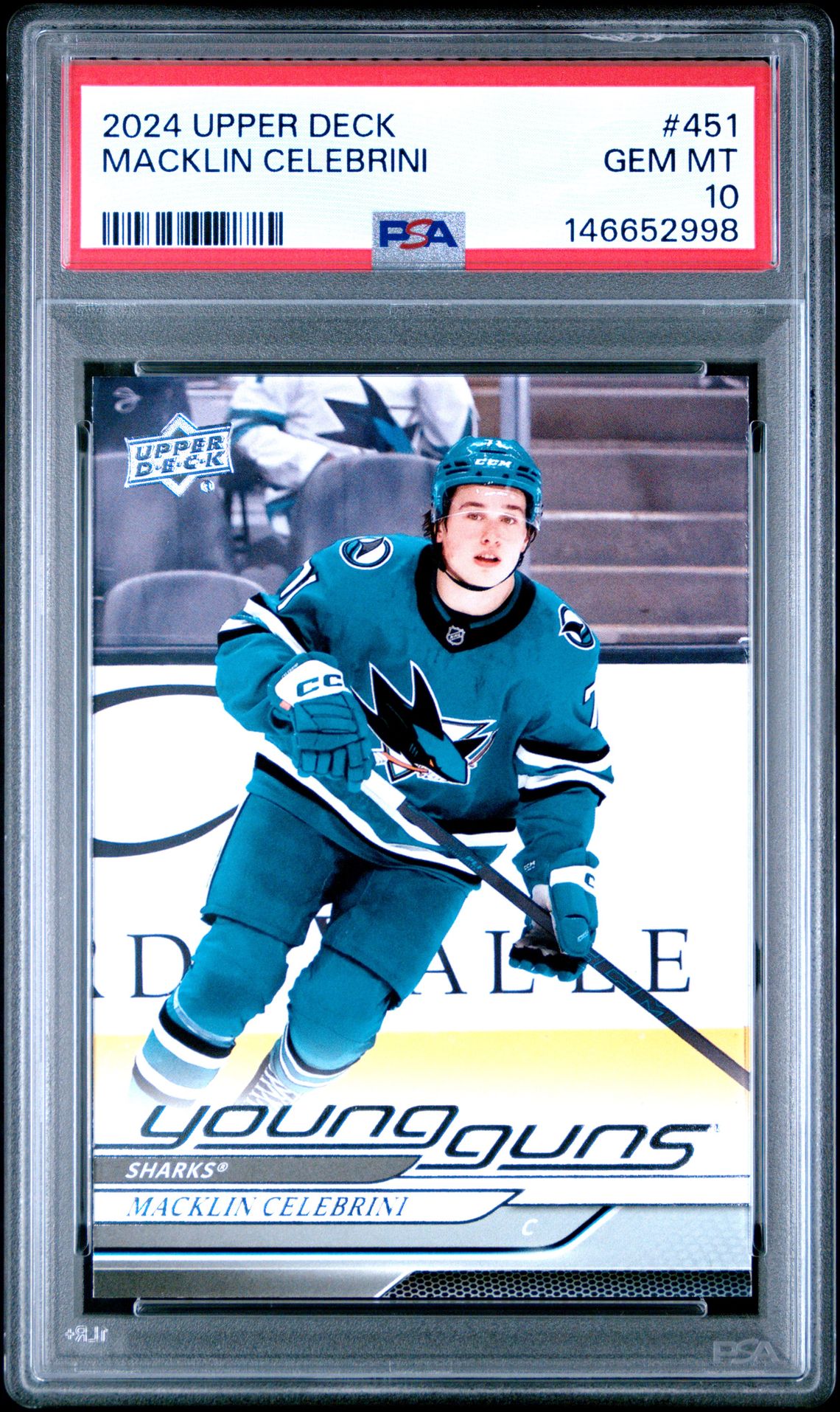 2024 Upper Deck UPPER DECK #451 Macklin Celebrini front