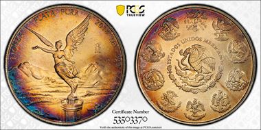 2014-Mo Onza Libertad Ag MS66