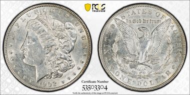 1902 $1 AU58
