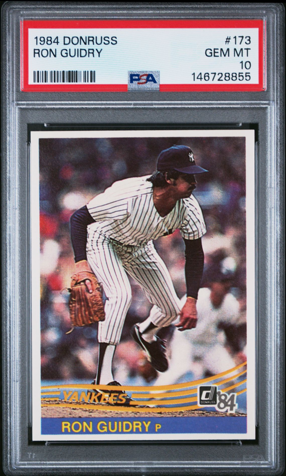 1984 Donruss DONRUSS #173 Ron Guidry front