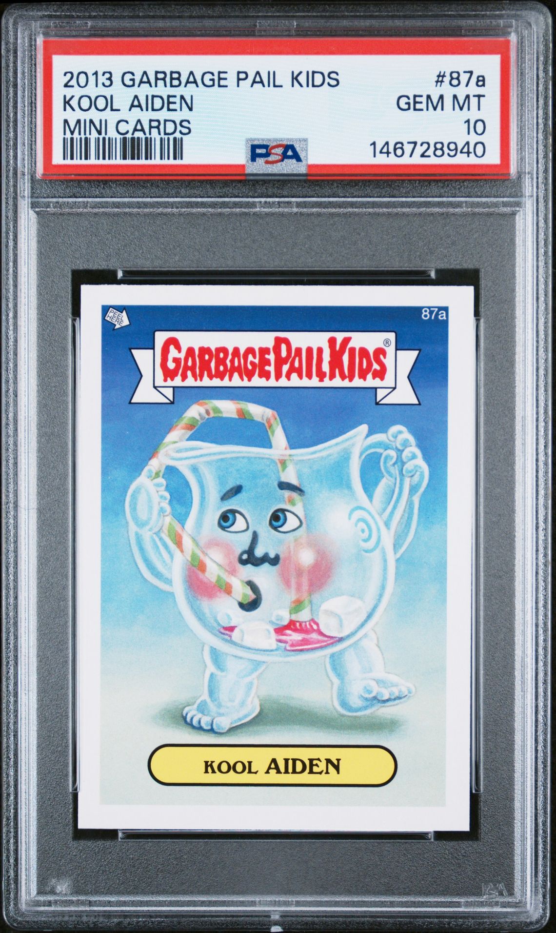 2013 Topps GARBAGE PAIL KIDS MINI CARDS #87A Kool Aiden front
