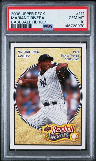 2008 Upper Deck #111 Mariano Rivera front